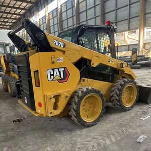 VENTE FLASH - Mini-chargeuse sur pneus d'occasion CAT262D d'origine japonaise - Matériel de terrassement - Chargeuse compacte Caterpillar - Product Image 2