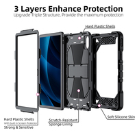 Étui en silicone médical pour tablette Lenovo Tab M11 11 pouces TB-330FU avec bandoulière et support