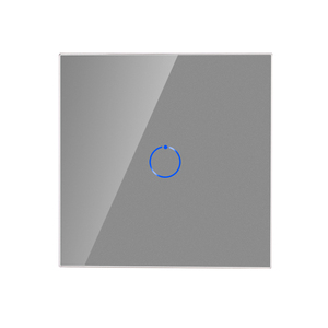 Jimeida Wifi nuevo <span class=keywords><strong>chip</strong></span> único interruptor de cable en vivo pantalla táctil Neutral vidrio 1 interruptor de banda 1000W interruptor de pared inteligente - Product Image 1