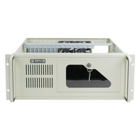 Boîtier de serveur de stockage en rack en alliage d'aluminium IPC 4U 4508E ATX, châssis industriel barebone en stock