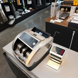 La mejor máquina de contador de dinero de billetes falsos de Color dorado admite tecnología IR para USD EUR GBP <span class=keywords><strong>MZN</strong></span> Contador de alto valor - Product Image 4
