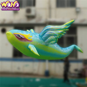 Disfraz Inflable de Payaso Divertido <span class=keywords><strong>Waha</strong></span>, Impresión por Transferencia Térmica, 2m, para Adultos, con Ventilador Incorporado, Oxford/PVC, para Desfiles y Circo - Product Image 5