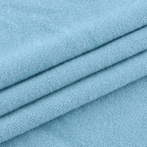 Tela de Rizo de Poliéster Reciclado Ecológica, Material de Secado Rápido para Toallas de Baño - Product Image 2