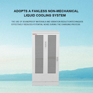 สถานีชาร์จไฟฟ้าเชิงพาณิชย์แบบ All-In-One 240kw ถึง 720kw ระบบระบายความร้อนด้วยของเหลว 3 ระดับ แบบติดตั้งบนพื้น ระบบแยกส่วน DC สภาพใหม่ - Product Image 2