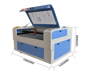1080/4060 machine de gravure laser découpe pour bois/plaque signalétique/3d photo cristal lazer machine de découpe laser gravure