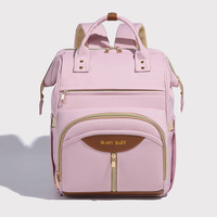 Nouvelle Mode Dame Momie Sac Grande Capacité Supérieure Inférieure Couches Maternelle Bébé Sac Léger Haut de Gamme Étanche Nylon Tout
