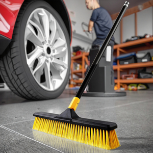 Sunshine <span class=keywords><strong>Brosse</strong></span> <span class=keywords><strong>de</strong></span> nettoyage commerciale extérieure robuste Balai en plastique à poils durs pour terrasses Garages Carreaux <span class=keywords><strong>de</strong></span> béton Sols - Product Image 6