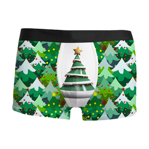 Calzoncillos bóxer de punto de poliéster con estampado 3D de corazón de <span class=keywords><strong>San</strong></span> Valentín personalizados de fábrica china, logotipo personalizado, MOQ bajo, tallas S-5XL - Product Image 4
