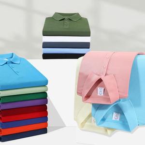Camisa de Algodón para Hombre, Manga Corta, Color Sólido, Logotipo Bordado en la Parte Delantera, Ropa Casual, Tejido Oxford Transpirable - Product Image 2