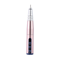 Machine de polissage des ongles multifonctionnelle rechargeable par USB avec outils portables légers pour dissolvant de gel Mini stylo d'art de manucure électrique