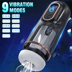 <span class=keywords><strong>Masturbador</strong></span> <span class=keywords><strong>Masculino</strong></span> Telescópico Automático con Vibración, Calentamiento Inteligente, Voz Sexy, Audífonos, Vagina de Bolsillo, Juguete Sexual para Hombres - Product Image 1
