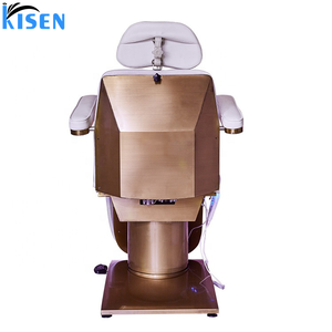Lit de massage électrique de luxe Kisen, mobilier de salon moderne sur mesure, lit de cils doré, table de massage, chaise de beauté, lit de spa - Product Image 5