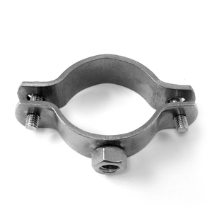 AISI 304 Stainless Steel <b>Pipe</b> Holder 6'' SKU 61B0012-Premium <b>Pipe</b> <b>Clamps</b> - Product Image 1
