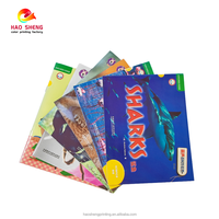 Impresión de Libros Educativos para Niños de Alta Calidad, Libro de Texto de Tapa Blanda con Encuadernación Cosida y Papel Offset