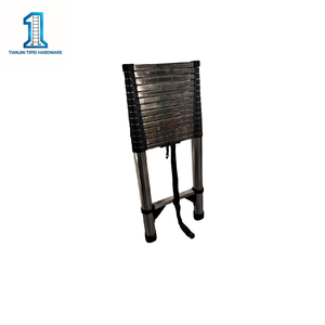 <span class=keywords><strong>Escalera</strong></span> Telescópica Plegable de Acero Inoxidable de Diseño Industrial de 5.9 Metros - Product Image 3