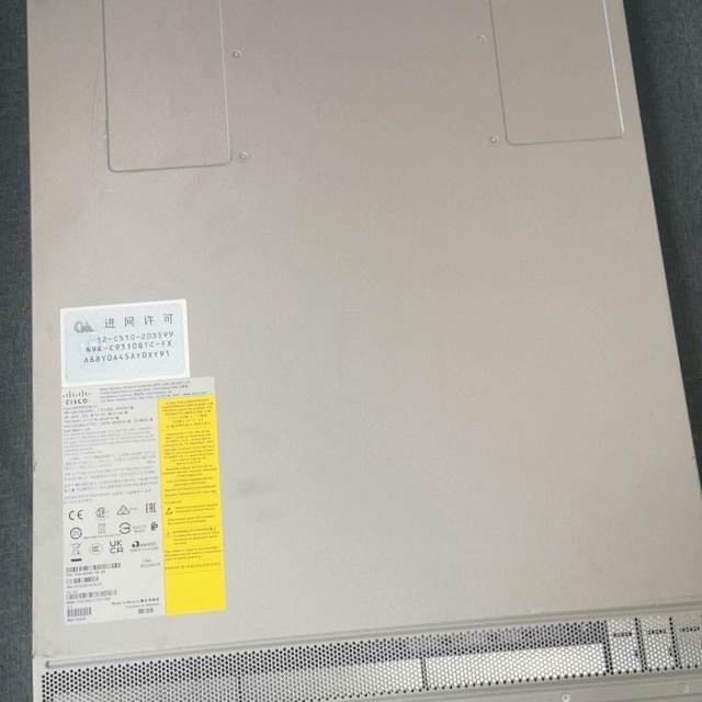 N9K-C93108TC-FX 48-Port 10G-T 6-Port 100G QSFP L3 Switch Nexus 9300 Sec Encryption Enhanced Performance Gigabit Switch