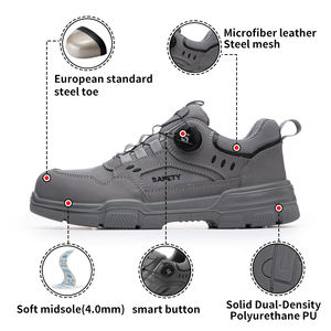 Chaussures <span class=keywords><strong>de</strong></span> <span class=keywords><strong>sécurité</strong></span> GUYISA quatre saisons, anti-écrasement, anti-perforation, mode, <span class=keywords><strong>sans</strong></span> <span class=keywords><strong>lacets</strong></span>, légères, chaussures <span class=keywords><strong>de</strong></span> travail, vente en gros d'usine - Product Image 2