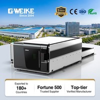 Machine de découpe laser à fibre haute puissance 8/12 kW en acier inoxydable et acier au carbone avec système de contrôle Cypcut et source laser Raycus AI