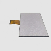 LCD TFT 7.0 inci dengan resolusi IPS 1024x600 8-bit 16.7M lampu latar LED warna permukaan AG antarmuka AG layar hitam biasanya