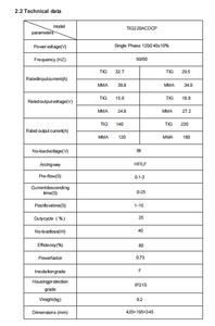 Lotos Xách Tay TIG Thợ Hàn 220A Biến Tần AC/DC 110V/220V 10 Mm Nhôm Kim Loại Máy Hàn DC Đầu Ra Cực Giảm Giá - Product Image 4