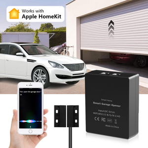 Abridor de puerta de garaje para coche Homekit, <span class=keywords><strong>interruptor</strong></span> inteligente WiFi, controlador de encendido y apagado de puerta de garaje, aplicación Siri, Control de voz, <span class=keywords><strong>Interruptor</strong></span> SMS recordado - Product Image 2