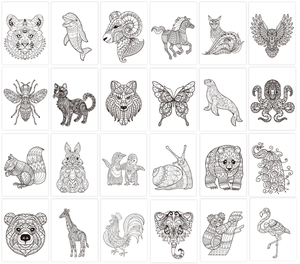 Libros de Colorear Personalizados para Adultos, Libros de Dibujo y Pintura para Niños, Libros de Colorear Económicos - Product Image 2