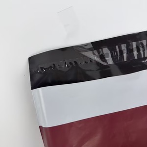Bolsas de Envío de Plástico Color Borgoña con Logotipo Personalizado para Tiendas de Ropa, Bolsas de Correo para Envíos Express, para Pequeñas Empresas - Product Image 5
