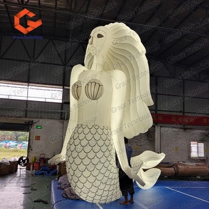 Modelo de Sirena Inflable Gigante con Iluminación LED, Sirena Inflable Personalizada para Publicidad Exterior - Product Image 2