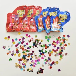 Globo de papel de aluminio de lentejuelas inflable, pistola de saludo, juguetes de mano, suministros para fiestas locas, accesorios de celebración - Product Image 2