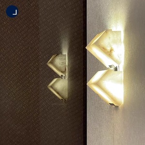 Lámpara de Pared Moderna Minimalista de Mármol, LED Beige 220V, Iluminación Decorativa para Sala de Estar y Dormitorio - Product Image 2