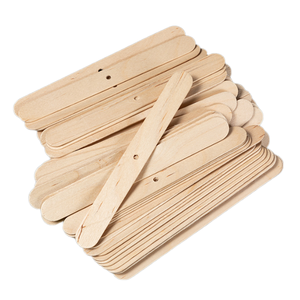 Supports de mèches de bougies en bois naturel de qualité supérieure - Idéaux pour la fabrication artisanale de bougies et la production commerciale - Product Image 4