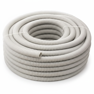 Tuyau d'échappement de condensation flexible de 16mm pour climatiseurs Rouleau gris de 30 mètres de pièces de climatiseur - Product Image 1