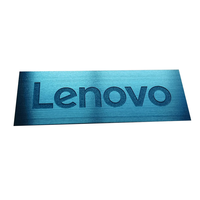 Étiquettes métalliques anodisées personnalisées avec impression de plaques signalétiques de logo industriel adhésif permanent étiquettes autocollantes en aluminium autocollants