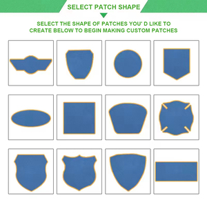 Insignes en silicone de bonne qualité Logo en relief personnalisé 3D 2D Patchs en PVC souple Étiquette en caoutchouc pour vêtements - Product Image 5