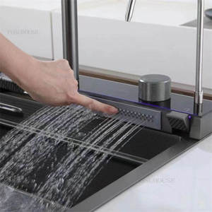 Top1 Gootstenen Walvis Regenwater Wastafel Grote Enkele Sleuf Verdikte Honingraat Wastafel Rvs Rvs Home Smart Gootsteen - Product Image 3
