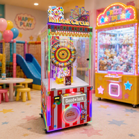 Machine de jeu à récompenses rotative à monnayeur, modèle Roulette de Carnaval, très populaire - Jeu de distribution de cadeaux pour parcs d'attractions pour enfants et adultes