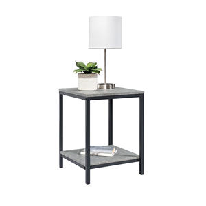 Ultra Modern Gray Marble Top End Tea <strong>Coffee</strong> <strong>Table</strong> <strong>Uk</strong> Style Stainless Nesting Set <strong>Storage</strong> Two Layer Under Couch Center Side <strong>Table</strong> - Product Image 5