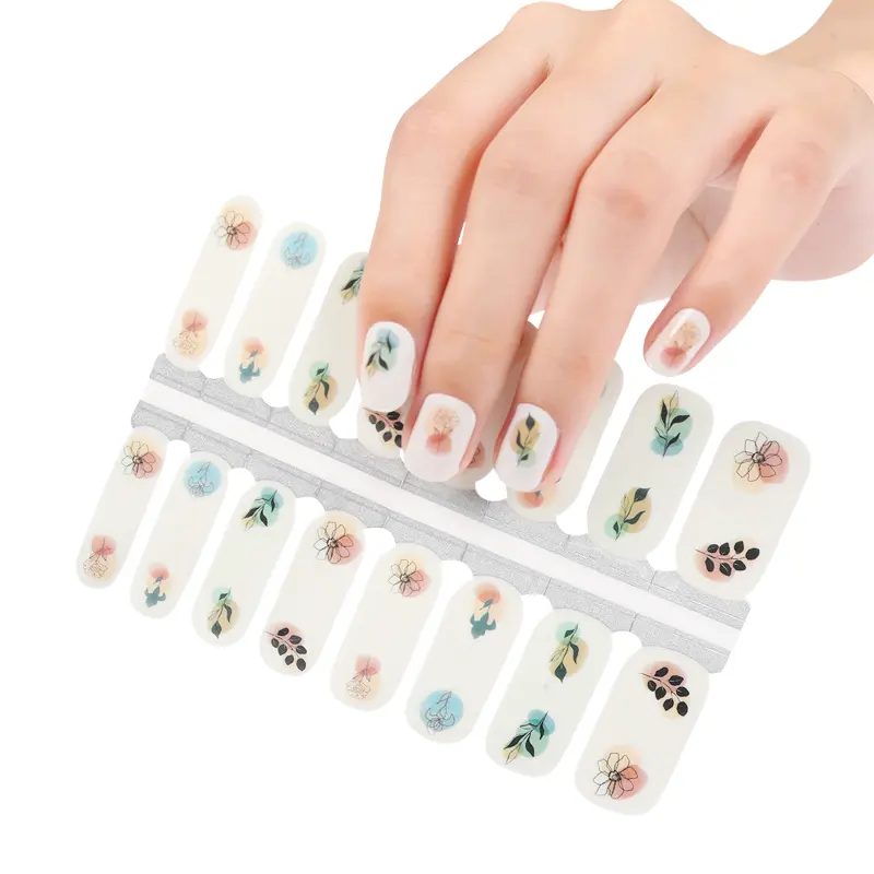 High Quality Custom Sexy Lady Nail Stickers Wholesale for 2024 Nail Art Supplies
