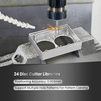 Boîtier Carrée en Aluminium Usiné au CNC Haute Précision pour Petits Appareils Électroniques