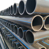 Rouleau de tuyau HDPE 2 pouces Pe100 Pn8 ligne d'eau pour l'utilisation du système d'arrosage de paysage agricole d'irrigation