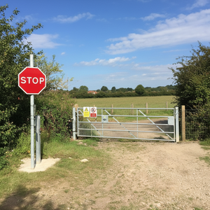 علامة تحذير سلامة للطرق العاكسة بسعر المصنع من الألومنيوم للطرق - Product Image 2