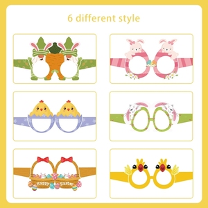 Gafas de Papel con Temática de Pascua, Divertidas, Decorativas, para Fiestas, Venta Caliente - Product Image 4