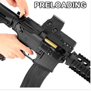 Nuevo Pistola de Bolas de Gel Eléctrica KK MP5 de 58 cm, Modo Completamente Automático, Pistola de Salpicaduras para Actividades al Aire Libre, Juegos de Disparos en Equipo - Product Image 3