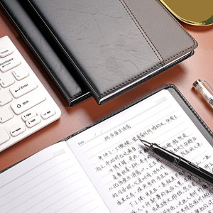 Deli Leather Notebook 25K 120 Pages Business Office Use - Product Image 4