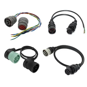 automotive round plug 5 6 9 pin deutsch wire connectors