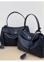 Sac à bandoulière en cuir véritable pour femme, design entièrement en cuir, nouvelle collection 2026, grande capacité, fermeture éclair, doux, confortable, décontracté