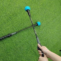 Bâton d'entraînement de balançoire de golf Correcteur de posture Force réglable Swing Sound Bâton d'entraînement de golf Bâton d'entraînement de golf pour débutants Aides à la pratique de la balançoire