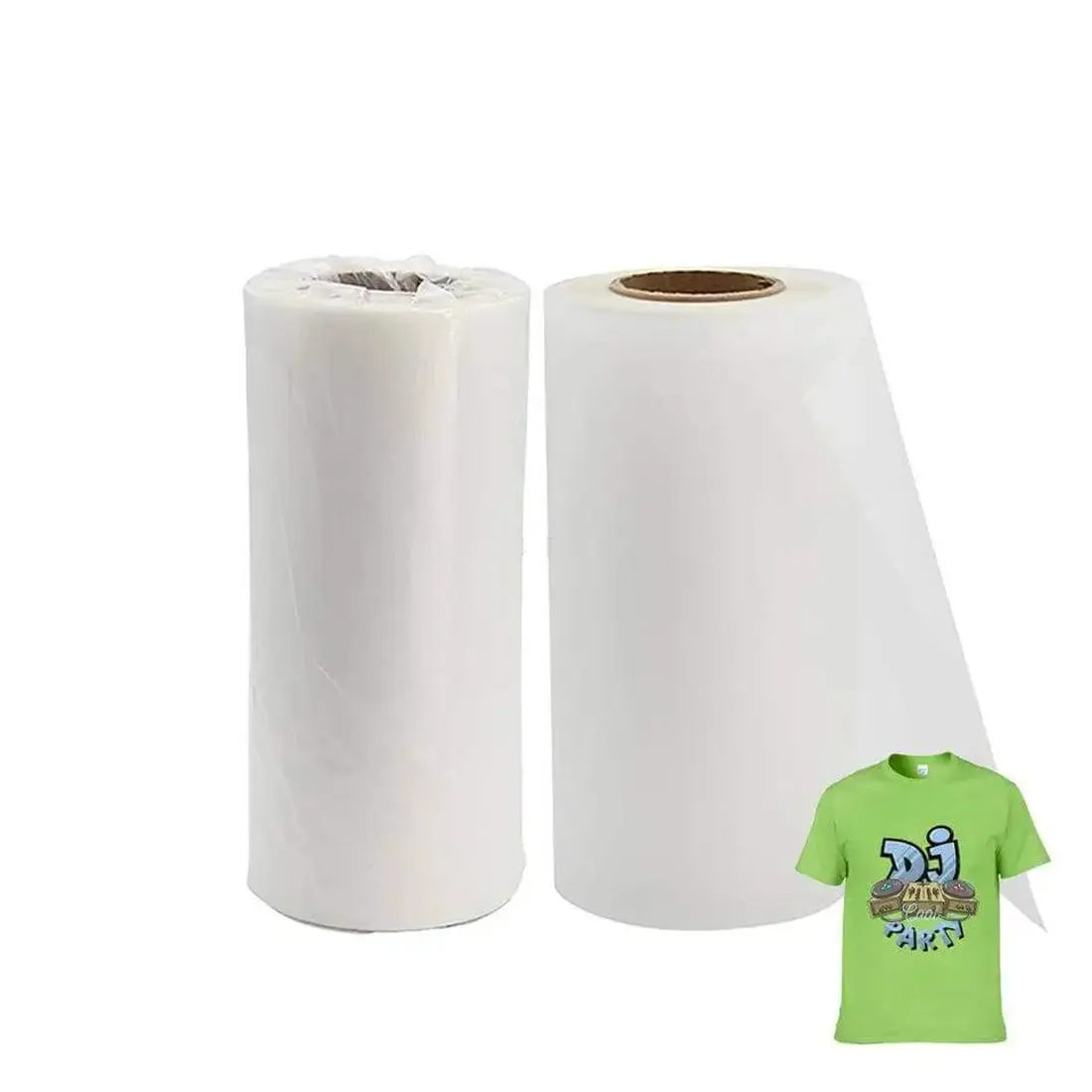 DTF PET Film putih printer tinta termal transfer film panas 60cm Roll untuk Printer Transfer panas