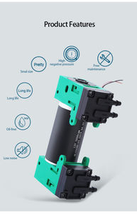 PENGPU-microbomba de vacío con regulación de velocidad, Motor sin escobillas de 12v CC, Mini bomba de aire de 24v, diseño de doble cabezal - Product Image 6