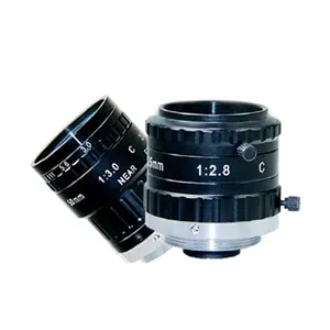 Optimum performans FL 85 mm 2/3 "F2.8 UV lensler UV aydınlatma LED için manuel Iris f-mount ultraviyole Lens